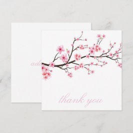 DANK JE KAART : SAKURA CHERRY BLOSSOMS
