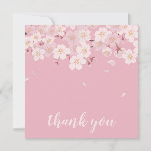 DANK JE KAART : SAKURA CHERRY BLOSSOMS (Voorkant)