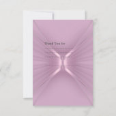 Dank je kaart Sweet Sixteen 16 Tiara Pink (Achterkant)