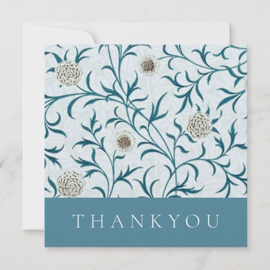 DANK JE KAART : WILLIAM MORRIS : FLORAL DESIGN (Voorkant)