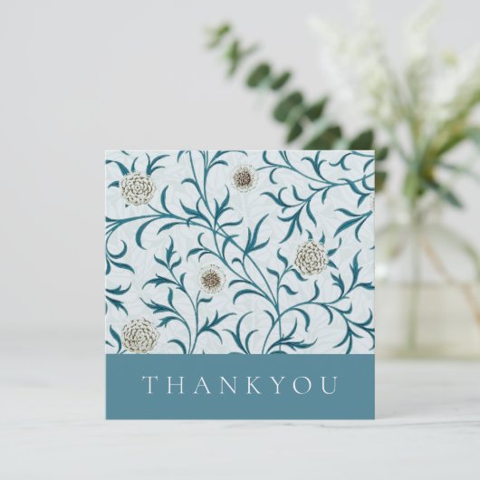 DANK JE KAART : WILLIAM MORRIS : FLORAL DESIGN (Staand voorkant)