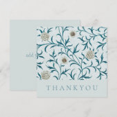 DANK JE KAART : WILLIAM MORRIS : FLORAL DESIGN (Voorkant / Achterkant)