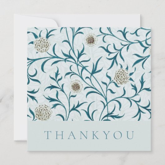 DANK JE KAART : WILLIAM MORRIS : FLORAL DESIGN (Voorkant)