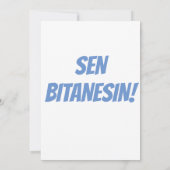 DANK JE KARTJE IN TURKISH BEDANKKAART (Achterkant)