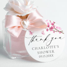 Dank je kersebloesem roze vlinder