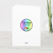 Dank je Ketubah Getuigenkaart Bedankkaart (Achterkant)