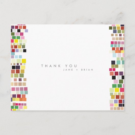 Dank je | Kleur Bazaar Briefkaart (Voorkant)