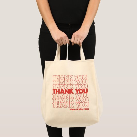 Dank je kruidzak tote bag (Voorkant (product))