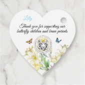 Dank je Labels, Tiger Bedankjes Labels (Achterkant)