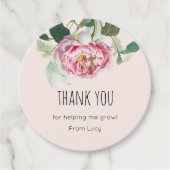 Dank je | Labels voor leerkrachten (Voorkant)