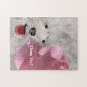 Dank je Labradoodle en Rose Legpuzzel (Horizontaal)
