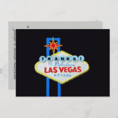 Dank je Las Vegas-evenementen Aankondiging (Voorkant / Achterkant)