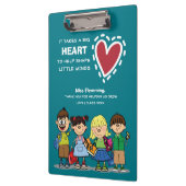 Dank je, leraar. Aangepaste cadeaus Klembord (Links)