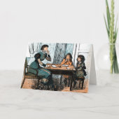 Dank je, leraar.  aangepaste Kaart (Voorkant)