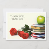 Dank je, leraar. Aangepaste vlakke Kaarten (Voorkant)