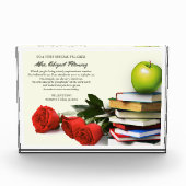 Dank je, leraar. Cadeaubon Fotoblokken (Voorkant)