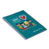 Dank je, leraar. Cadeaubon Notitieboek (Rechterzijde)