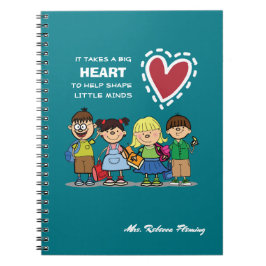 Dank je, leraar. Cadeaubon Notitieboek