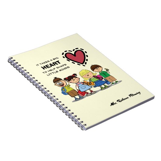 Dank je, leraar. Cadeaubon Notitieboek (Rechterzijde)