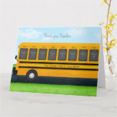 Dank Je Leraar Gele Schoolbus 16 Foto's Kaart (Gele Bloem)