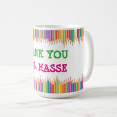 Dank je leraar koffiemok (Voorkant rechts)