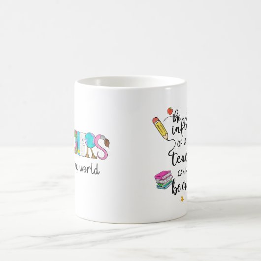 Dank je leraar koffiemok (Center)