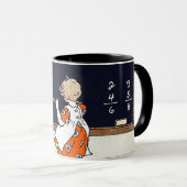 Dank je, leraar.  kunst mok (Voorkant rechts)