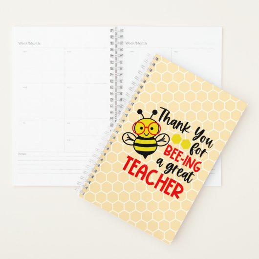 Dank je leraar planner (Display)