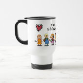 Dank je, leraar. School Kinder & Citaat Gift Reisbeker (Links)