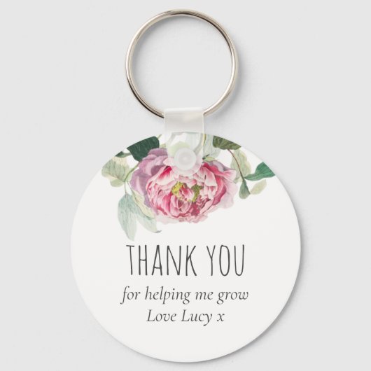 Dank je | Leraar Sleutelhanger (Voorkant)