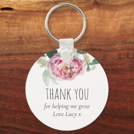 Dank je | Leraar Sleutelhanger (Voorkant)