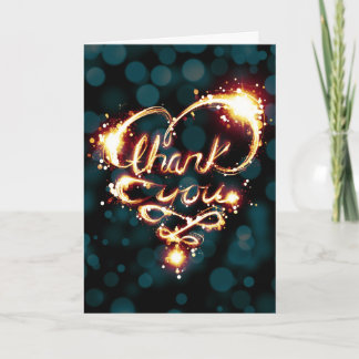 dank je licht bedankkaart