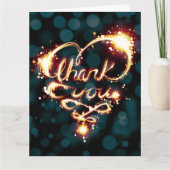 dank je licht bedankkaart (Voorkant)
