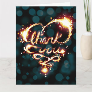 dank je licht bedankkaart