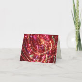 dank je licht feest ansichtkaart bedankkaart (Achterkant)