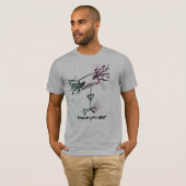 dank je liefje t-shirt (Voorkant volledig)