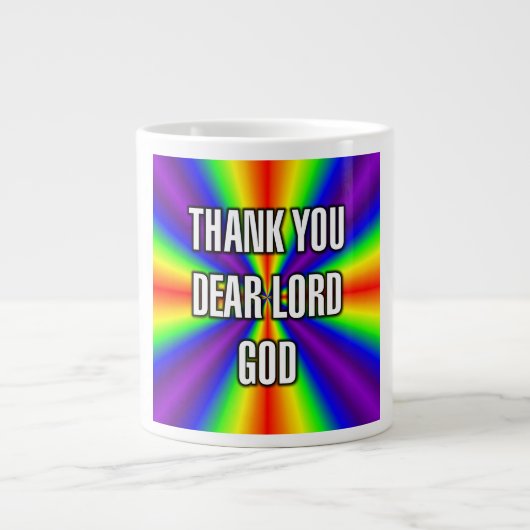 DANK JE LIEVE HEER GOD Mok (Voorkant)