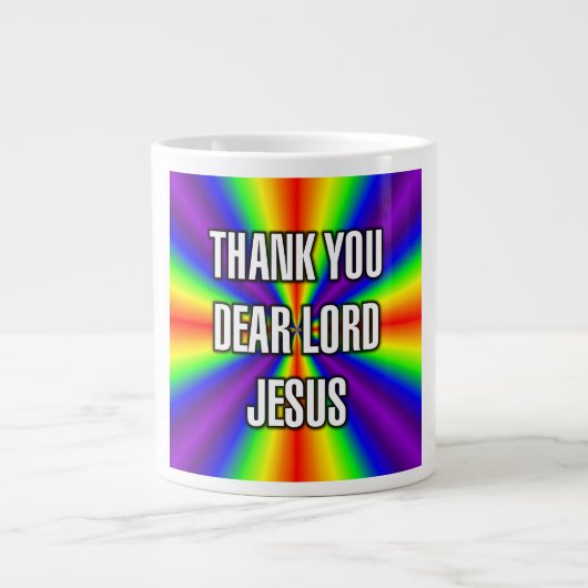 DANK JE LIEVE HEER JESUS Mok (Voorkant)