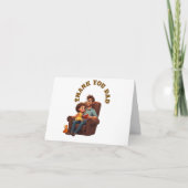 Dank je, lieve vaderdag bedankkaart (Voorkant)