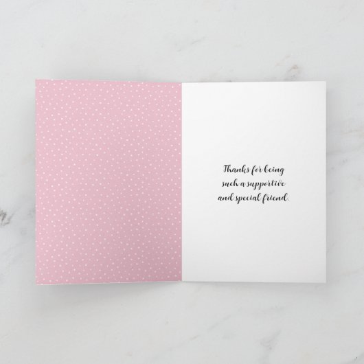 Dank je lieveheersbeestjes op Daisy Doodle Kaart (Binnen)