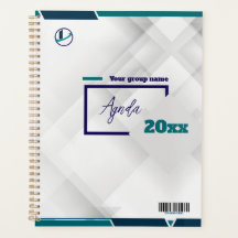 Dank je & Logo & Tekst personaliseer Planner