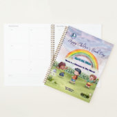 Dank je & Logo & Tekst personaliseer Planner (Display)