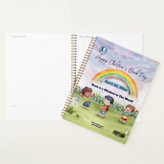Dank je & Logo & Tekst personaliseer Planner (Display)