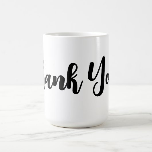 Dank je! magische mok (Midden)