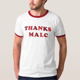 "Dank je Malc" T-shirt