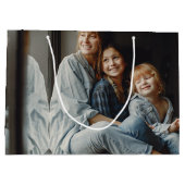 Dank je, mam | Moederdag Foto Geschenkzak Groot Cadeauzakje (Achterkant)