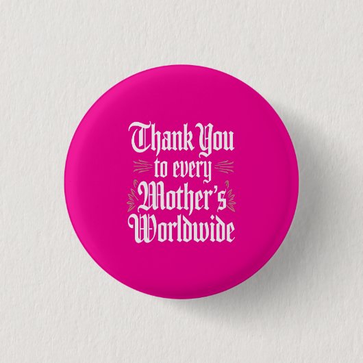 Dank je, mam ronde button 3,2 cm (Voorkant)