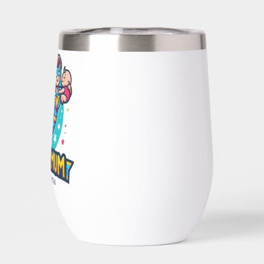 Dank je, MAM! Waterfles (Achterkant)