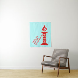 Dank je, mama en papa, voor jullie liefdevolle ste wandkleed