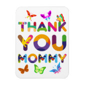 Dank je mama. magneet (Verticaal)